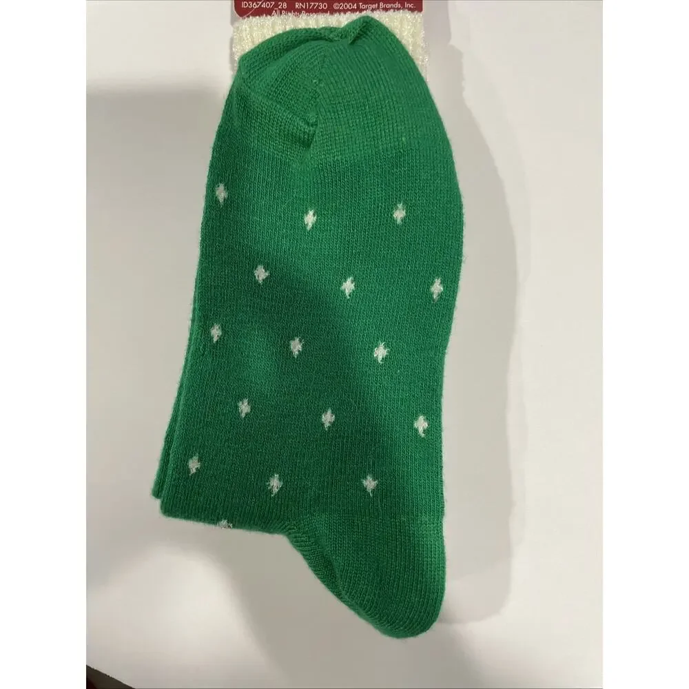 Christmas Santa Socks with Googly Eyes New Target Brand New Santa
